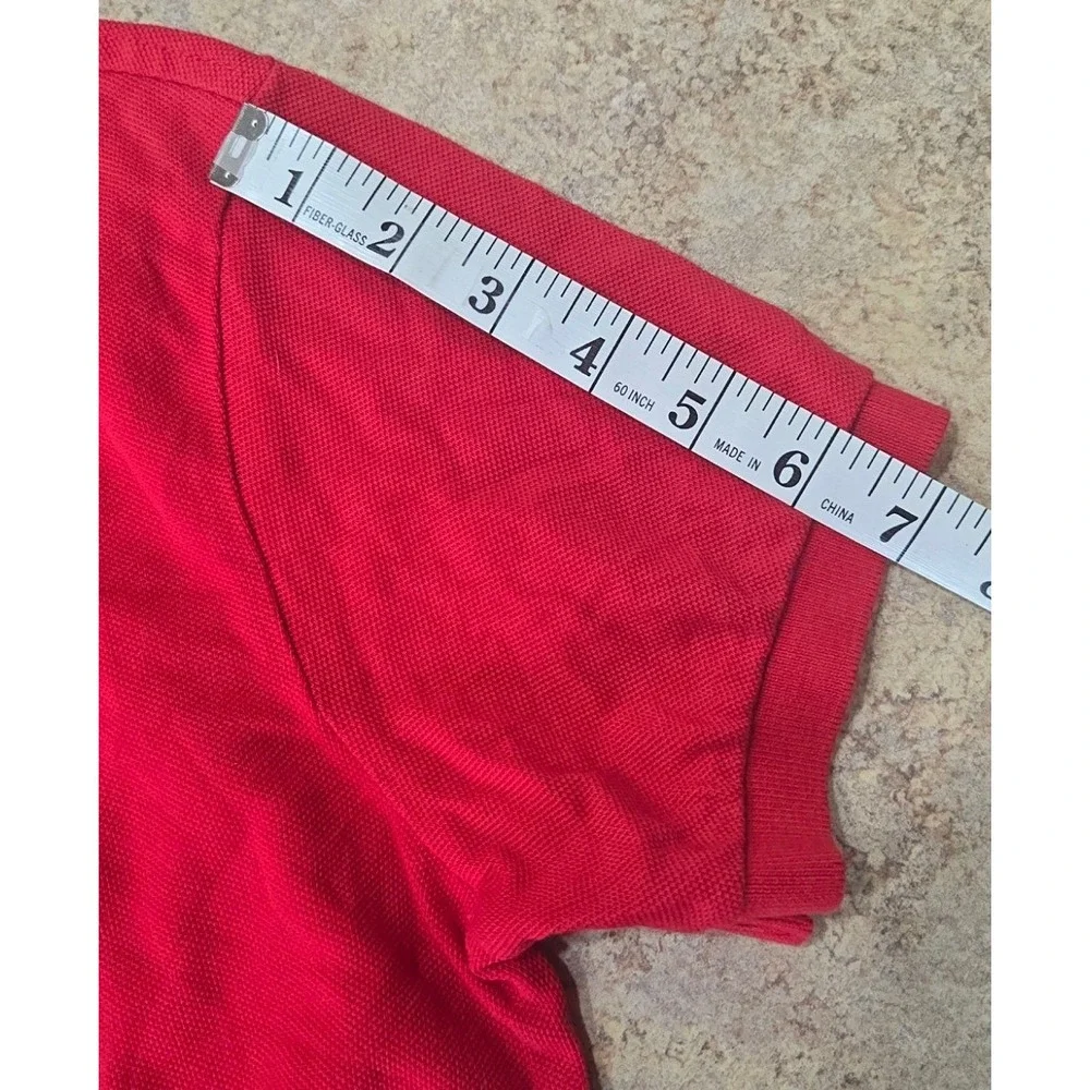 NWT Polo Ralph Lauren Big Pony Polo Shirt Mens S Red Short Sleeve Cotton